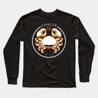 Cancer zodiac sign Long Sleeve T-Shirt